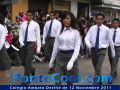 Colegio Ambato en el Desfile del 12 de Noviembre del 2011