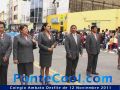 Colegio Ambato en el Desfile del 12 de Noviembre del 2011