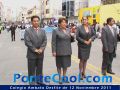 Colegio Ambato en el Desfile del 12 de Noviembre del 2011