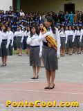 Ceremonia de traspaso de la Bandera Colegio Ambato 2013