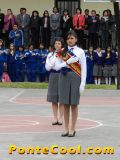 Ceremonia de traspaso de la Bandera Colegio Ambato 2013
