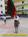 Ceremonia de traspaso de la Bandera Colegio Ambato 2013