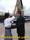 Ceremonia de traspaso de la Bandera Colegio Ambato 2013