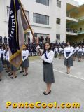 Ceremonia de traspaso de la Bandera Colegio Ambato 2013