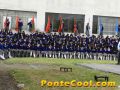 Ceremonia de traspaso de la Bandera Colegio Ambato 2013
