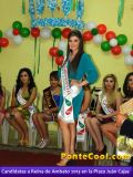 Visita de las Candidatas a Reina de Ambato 2013 a la Plaza Juan Cajas de Ambato