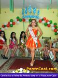 Visita de las Candidatas a Reina de Ambato 2013 a la Plaza Juan Cajas de Ambato