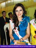 Visita de las Candidatas a Reina de Ambato 2013 a la Plaza Juan Cajas de Ambato
