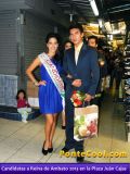Visita de las Candidatas a Reina de Ambato 2013 a la Plaza Juan Cajas de Ambato