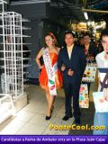Visita de las Candidatas a Reina de Ambato 2013 a la Plaza Juan Cajas de Ambato