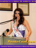 Inscripción de Carolina Herrera Candidata a Reina de Ambato 2013