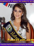 Inscripción de Carolina Herrera Candidata a Reina de Ambato 2013