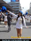 Participación del Colegio Ambato en el Desfile del 12 de Noviembre del 2012