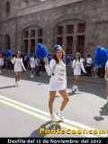 Participación del Colegio Ambato en el Desfile del 12 de Noviembre del 2012