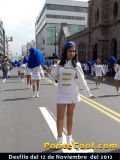 Participación del Colegio Ambato en el Desfile del 12 de Noviembre del 2012