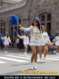 Participación del Colegio Ambato en el Desfile del 12 de Noviembre del 2012