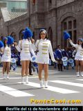 Participación del Colegio Ambato en el Desfile del 12 de Noviembre del 2012