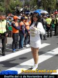 Participación del Colegio Ambato en el Desfile del 12 de Noviembre del 2012