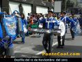 Participación del Colegio Ambato en el Desfile del 12 de Noviembre del 2012