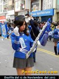 Participación del Colegio Ambato en el Desfile del 12 de Noviembre del 2012