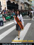 Participación del Colegio Ambato en el Desfile del 12 de Noviembre del 2012