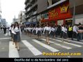 Participación del Colegio Ambato en el Desfile del 12 de Noviembre del 2012