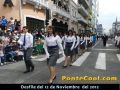 Participación del Colegio Ambato en el Desfile del 12 de Noviembre del 2012