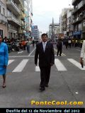 Participación del Colegio Ambato en el Desfile del 12 de Noviembre del 2012