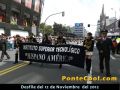 Participación del Hispano América en el Desfile del 12 de Noviembre del 2012