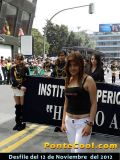 Participación del Hispano América en el Desfile del 12 de Noviembre del 2012