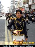 Participación del Hispano América en el Desfile del 12 de Noviembre del 2012
