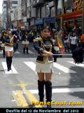 Participación del Hispano América en el Desfile del 12 de Noviembre del 2012