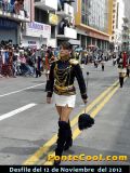 Participación del Hispano América en el Desfile del 12 de Noviembre del 2012