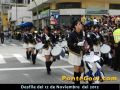 Participación del Hispano América en el Desfile del 12 de Noviembre del 2012