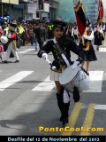 Participación del Hispano América en el Desfile del 12 de Noviembre del 2012