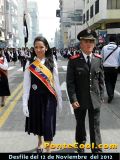 Participación del Hispano América en el Desfile del 12 de Noviembre del 2012
