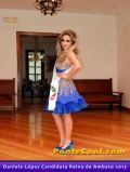 Inscripción de Daniela López Candidata a Reina de Ambato 2013