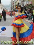 Colegio Hispano America Desfile Fiesta de la Fruta y de las Flores Ambato 2012