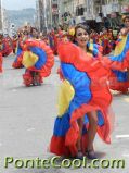 Colegio Hispano America Desfile Fiesta de la Fruta y de las Flores Ambato 2012