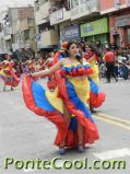 Colegio Hispano America Desfile Fiesta de la Fruta y de las Flores Ambato 2012