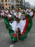 Grupos Internacionales Desfile Fiesta de la Fruta y de las Flores Ambato 2012 