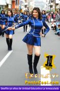 Desfile por los 50 aÃ±os de aniversario de la Unidad Educativa La Inmaculada