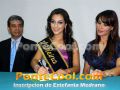Inscripcion de Estefania Medrano candidata Reina de Ambato 2012