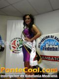 Inscripcion de Estefania Medrano candidata Reina de Ambato 2012
