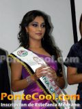 Inscripcion de Estefania Medrano candidata Reina de Ambato 2012