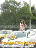 Inscripción de Gabriela Medina candidata a Reina de Ambato 2012 