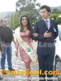Inscripción de Gabriela Medina candidata a Reina de Ambato 2012 