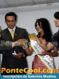 Inscripción de Gabriela Medina candidata a Reina de Ambato 2012 