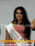 Inscripción de Gabriela Medina candidata a Reina de Ambato 2012 