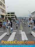Colegio Guayaquil desfile del 12 de Noviembre del 2011